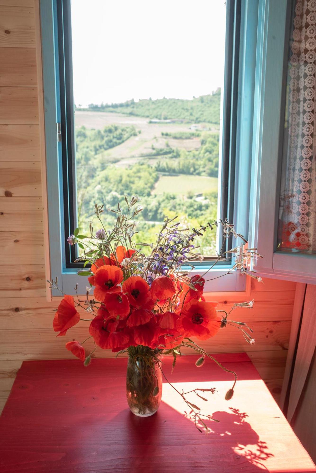 Agriturismo La Rovere - I Carrozzoni Gitani Cossano Belbo Bagian luar foto